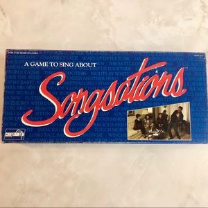 RARE Vintage 1988 Songsations Board Game Chieftain Products Mitkey 100% COMPLETE